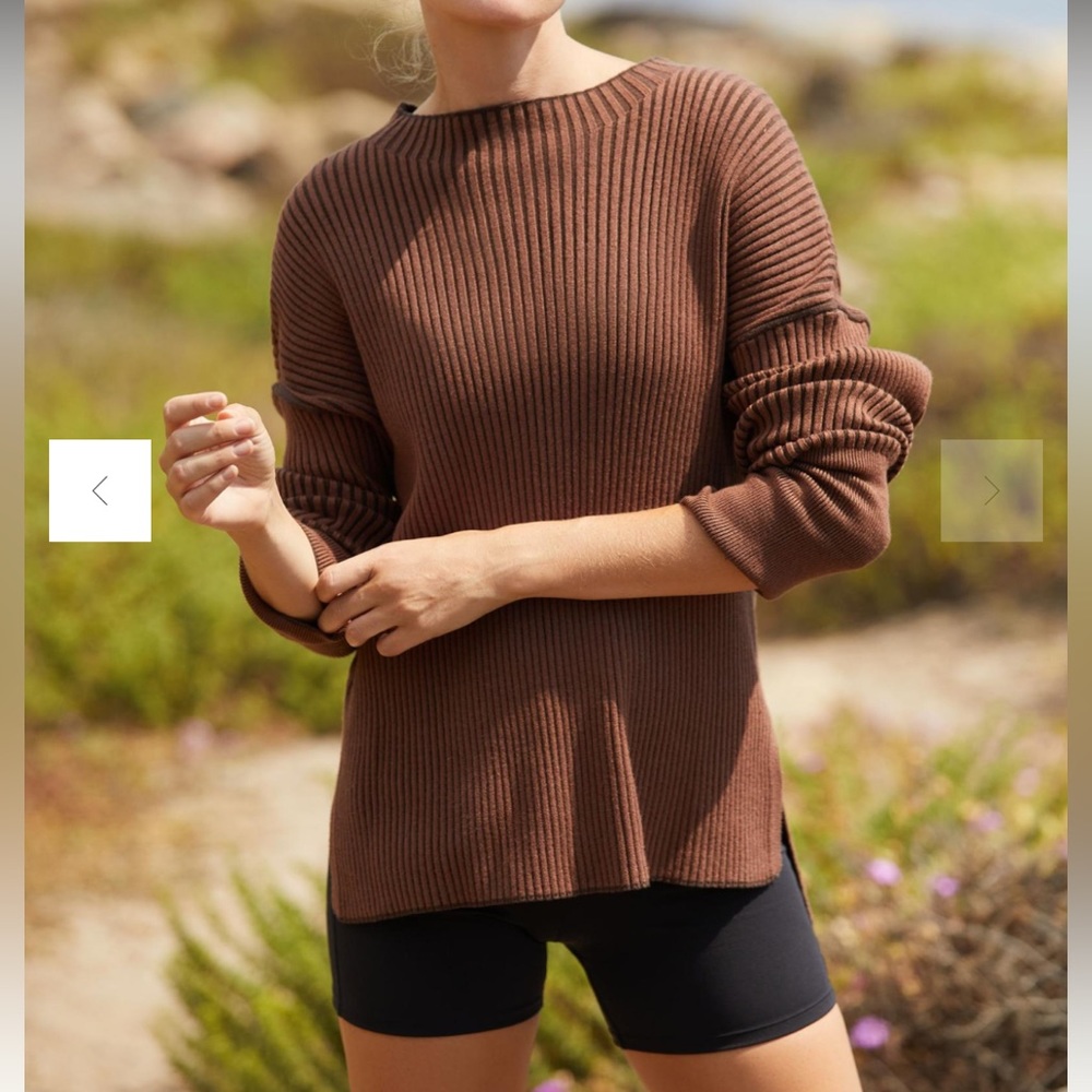 VARLEY Emile Rib  Knit Sweater - Picture 2 of 9